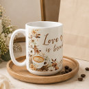 Search for love is brewing mugs Heart