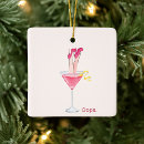 Search for cocktail christmas tree decorations Pink