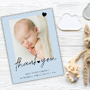 Search for birth announcement thank you postcards Modern
