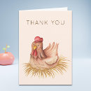 Search for chicken thank you cards Watercolor