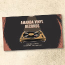 Search for turntable business cards Vintage