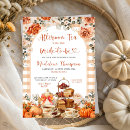 Search for autumn bridal tea party invitations For her