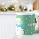 Search for snowflake jumbo mugs Snowman