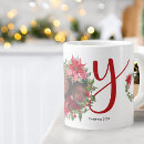 Search for poinsettia flower mugs Red