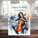 Search for cello birthday cards Musical instrument