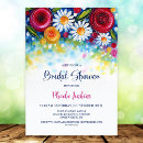 Search for colorful bridal shower invitations Bold