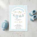 Search for round baby shower invitations Blue