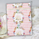 Search for alice in wonderland wrapping paper Watercolor