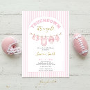 Search for football baby shower invitations Pink