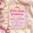 Search for princess 4th birthday invitations Castle