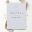 Search for shell bridal shower invitations Coastal