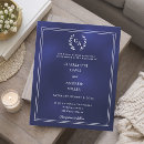Search for monogram wreath wedding invitations Formal