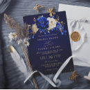 Search for blue gold and white wedding invitations Boho