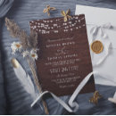 Search for country western wedding invitations Elegant