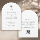 Search for palms wedding invitations Couple