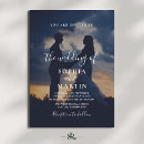 Search for silhouette wedding invitations Classic