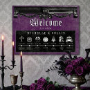 Search for order of events wedding posters Black and white
