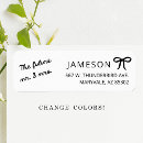 Search for bow wedding return address labels Script