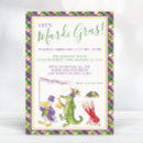 Search for mardi gras crawfish invitations Alligator