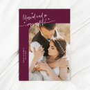 Search for round shape photo cards Script typography