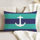 Search for navy and turquoise cushions Striped
