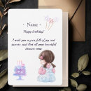 Search for daughter 1st birthday cards Watercolor