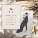 Search for tropical wedding save the dates Classic