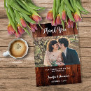 Search for rustic wedding thank you cards Country