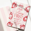 Search for berry birthday invitations Vintage