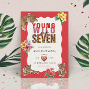 Search for seventh birthday invitations Girl