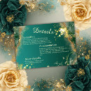 Search for green and gold wedding enclosure cards Chic