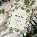 Search for palm tree bridal shower invitations Vintage