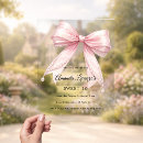 Search for pearl birthday invitations Pink