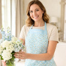 Search for light blue aprons White