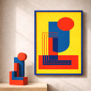 Search for blue background posters Minimalist