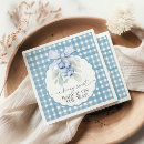Search for blue tartan napkins For her