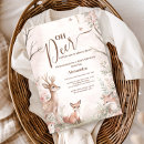 Search for woodland deer baby shower invitations Cute woodland animals