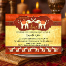 Search for indian elephant invitations Whimsical