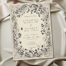 Search for medieval invitations Vintage illustration