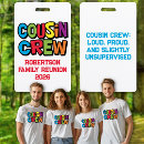 Search for funny id badges Colourful