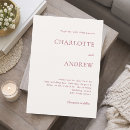 Search for cream and gold wedding invitations Minimalist