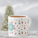 Search for winter snowman mugs Whimsical