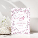 Search for printable bridal shower invitations For her