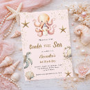 Search for oneder the sea invitations Pink