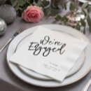 Search for engagement party napkins Chic