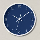 Search for white numbers clocks Simple