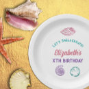 Search for seashell plates Under the sea