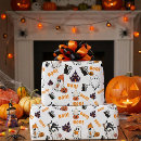 Search for spooky ghost wrapping paper Pumpkin