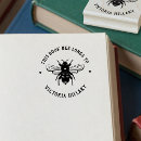 Search for bees rubber stamps Bumble bee