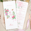 Search for ribbon wedding menus Classic